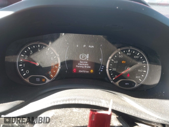 2018 Jeep Renegade Latitude with VIN ZACCJABB6JPJ64456, listed as a IAAI auction lot 41723973 with 234,751 mi miles and . Bid and sale history available at carsss.com. Image 7.