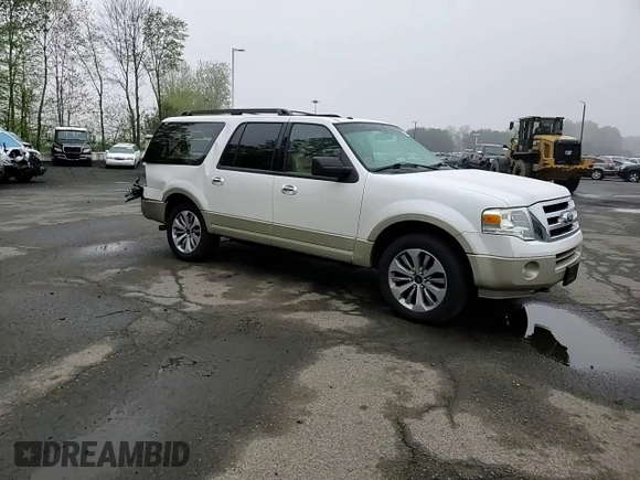 2010 Ford Expedition Max Eddie Bauer with VIN 1FMJK1J57AEB67972, listed as a Copart auction lot 55554225 with 227,518 mi miles and Salvage Title. Bid and sale history available at DreamBid. Image 14.