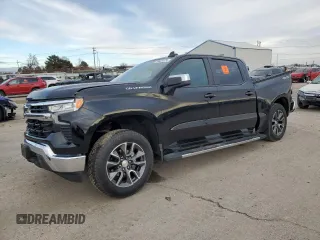 2022 Chevrolet Silverado 1500 LT with VIN 1GCPDDEK6NZ607592, listed as a Copart auction lot 86831574 with 45,533 mi miles and Salvage Title. Bid and sale history available at DreamBid. Image 1.