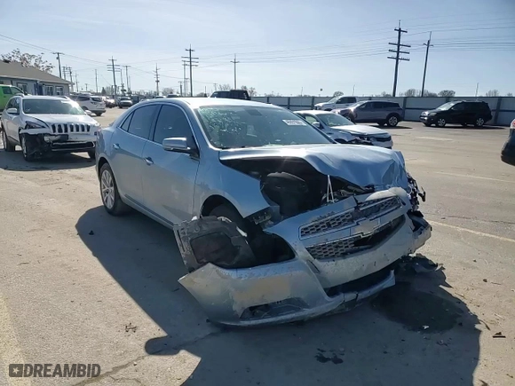 2013 Chevrolet Malibu LTZ with VIN 1G11H5SA7DU123415, listed as a Copart auction lot 46891205 with 133,930 mi miles and Salvage Title. Bid and sale history available at carsss.com. Image 10.