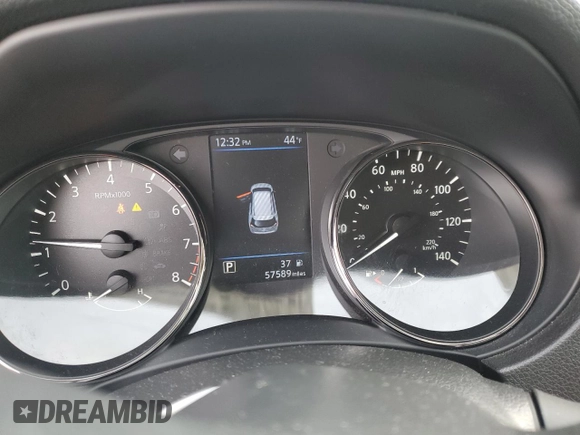2018 Nissan Rogue SV with VIN JN8AT2MT1JW450920, listed as a Copart auction lot 86384014 with 57,589 mi miles and Salvage Title. Bid and sale history available at carsss.com. Image 9.