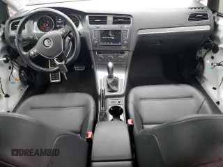 2017 Volkswagen Golf S with VIN 3VWH17AU4HM522453, listed as a Copart auction lot 58395955 with 75,787 mi miles and Salvage title. Bid and sale history available at DreamBid. Image 8.