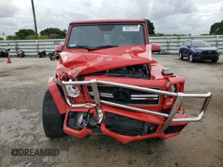 2018 Mercedes-Benz G-Class AMG G 63 with VIN WDCYC7DH7JX290890, listed as a Copart auction lot 78227214 with 50,499 mi miles and Non Repairable. Bid and sale history available at carsss.com. Image 5.