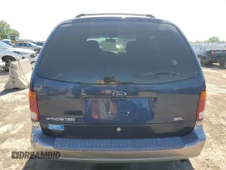 2003 Ford Windstar SEL with VIN 2FMZA53453BA08772, listed as a Copart auction lot 56955754 with 156,101 mi miles and Salvage Title. Bid and sale history available at carsss.com. Image 6.