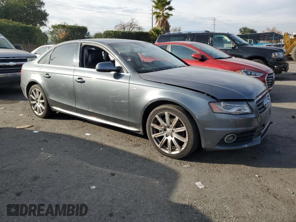 2012 Audi A4 2.0T Premium Plus with VIN WAUEFAFLXCA118595, listed as a Copart auction lot 86212394 with 149,191 mi miles and Salvage Title. Bid and sale history available at carsss.com. Image 4.