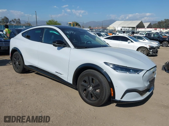 2022 Ford Mustang Mach-E California Route 1 with VIN 3FMTK2SU2NMA43869, listed as a IAAI auction lot 42153585 with 20,444 mi miles and . Bid and sale history available at DreamBid. Image 1.