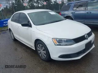 2011 Volkswagen Jetta Sedan S with VIN 3VW2K7AJ3BM392763, listed as a IAAI auction lot 41718537 with 157,659 mi miles. Bid and sale history available at carsss.com. Image 1.