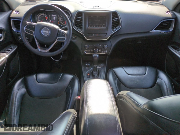 2020 Jeep Cherokee Latitude Plus with VIN 1C4PJMLB7LD602469, listed as a Copart auction lot 59229305 with 92,698 mi miles and Salvage title. Bid and sale history available at DreamBid. Image 8.