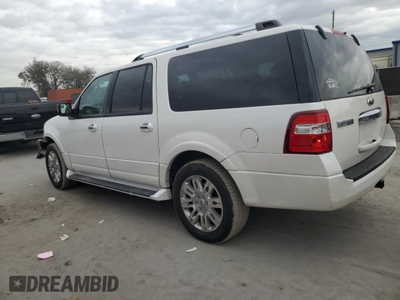 2014 Ford Expedition Max Limited z VIN 1FMJK1K52EEF61786, wystawiony jako Copart lot #89087505 z przebiegiem Nie podano mil oraz Szkoda całkowita • Salvage title. Historia ofert i sprzedaży dostępna na DreamBid. Obrazek 2.