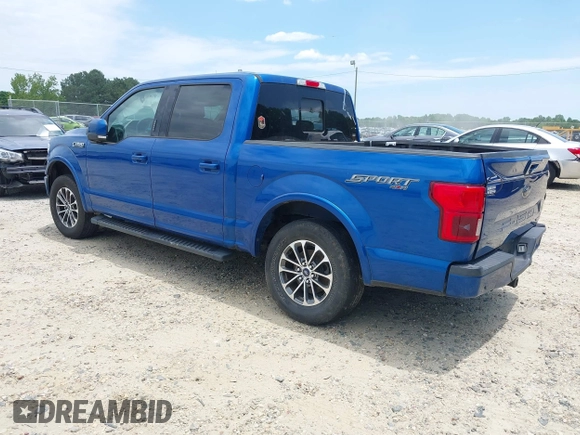 2018 Ford F-150 XL with VIN 1FTEW1EP8JKC04826, listed as a IAAI auction lot 42326753 with 223,969 mi miles and . Bid and sale history available at DreamBid. Image 3.