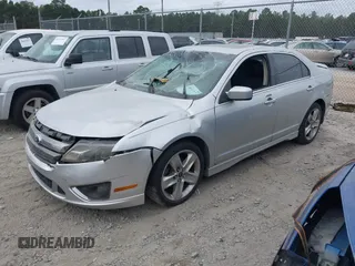 2012 Ford Fusion SPORT with VIN 3FAHP0DC7CR155450, listed as a IAAI auction lot 40651757 with 158,636 mi miles. Bid and sale history available at carsss.com. Image 2.