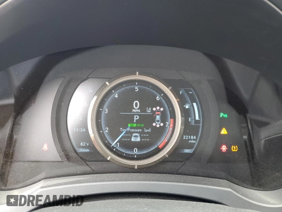 2020 Lexus IS 300 F Sport with VIN JTHG81F25L5043020, listed as a Copart auction lot 56381725 with 22,184 mi miles and Salvage title. Bid and sale history available at DreamBid. Image 9.