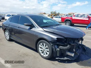2016 Chrysler 200 C with VIN 1C3CCCCB6GN146892, listed as a IAAI auction lot 42010555 with 150,962 mi miles. Bid and sale history available at carsss.com. Image 1.