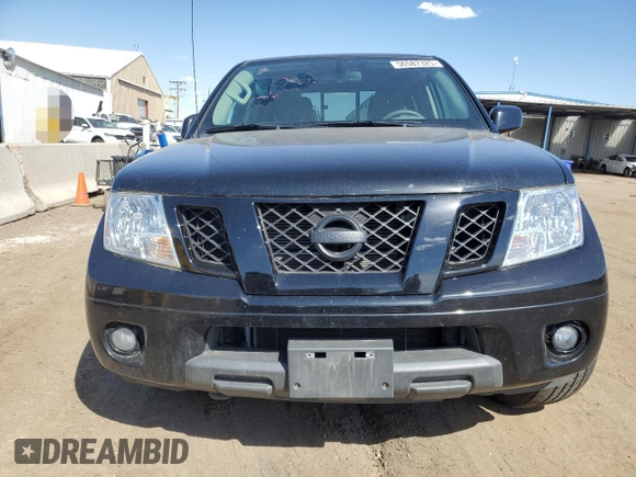 2021 Nissan Frontier SV with VIN 1N6ED0EBXMN716155, listed as a Copart auction lot 56587325 with 39,100 mi miles and Salvage title. Bid and sale history available at DreamBid. Image 5.
