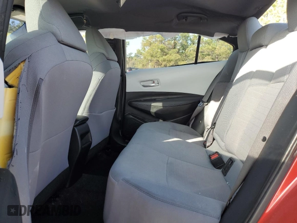 2020 Toyota Corolla SE with VIN 5YFS4RCE8LP047201, listed as a Copart auction lot 48869035 with 147,550 mi miles and Salvage Title. Bid and sale history available at carsss.com. Image 10.