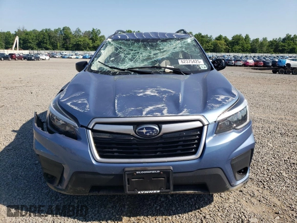 2021 Subaru Forester with VIN JF2SKADC0MH584163, listed as a Copart auction lot 62375425 with 58,286 mi miles and Salvage title. Bid and sale history available at DreamBid. Image 5.