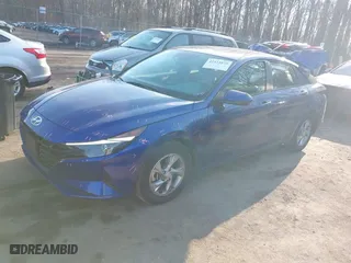 2021 Hyundai Elantra SE with VIN 5NPLL4AG7MH017345, listed as a IAAI auction lot 41523870 with 39,576 mi miles. Bid and sale history available at carsss.com. Image 17.