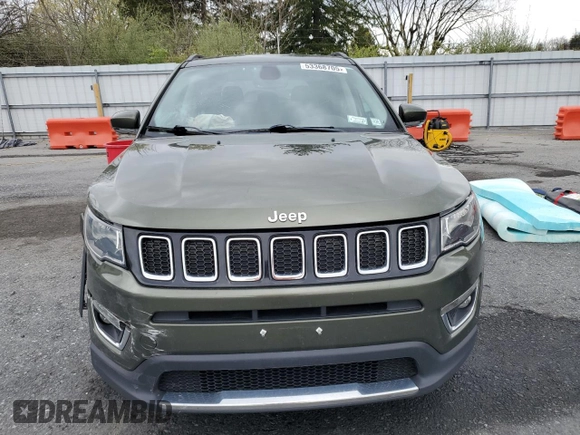 2020 Jeep Compass Limited with VIN 3C4NJDCB1LT111686, listed as a Copart auction lot 53368705 with 96,856 mi miles and Salvage Title. Bid and sale history available at carsss.com. Image 5.
