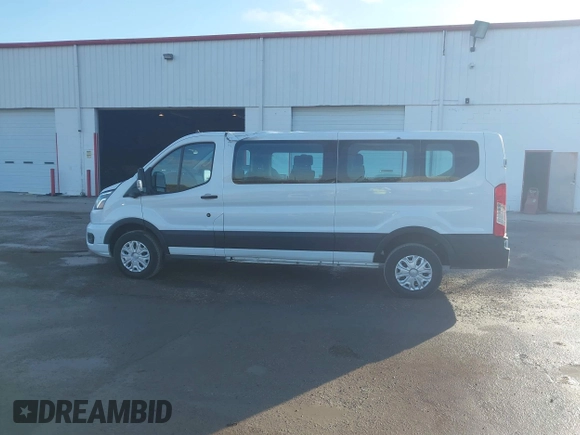 2023 Ford Transit Passenger XL with VIN 1FBAX2Y8XPKB33065, listed as a IAAI auction lot 41440531 with 21,155 mi miles and . Bid and sale history available at DreamBid. Image 14.