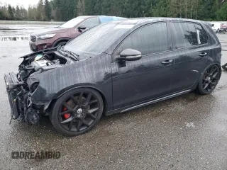 2013 Volkswagen GTI Driver's Edition with VIN WVWHD7AJ6DW135459, listed as a Copart auction lot 86168134 with 124,653 mi miles and Salvage title. Bid and sale history available at DreamBid. Image 1.