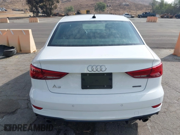 2020 Audi A3 Sedan S line Premium with VIN WAUBEGFF0LA057518, listed as a IAAI auction lot 41479810 with 29,201 mi miles. Bid and sale history available at carsss.com. Image 17.