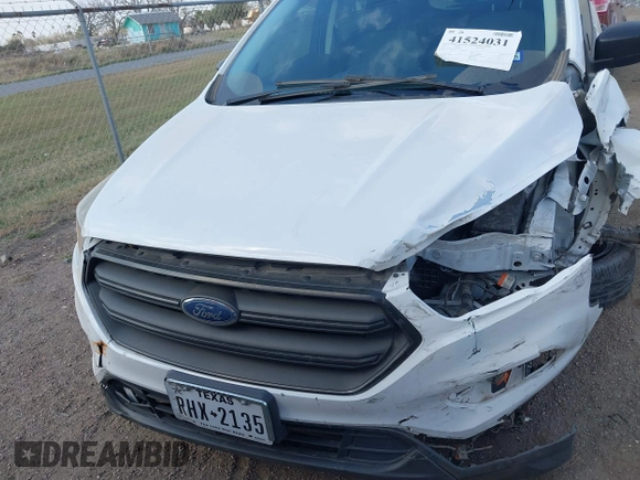 2018 Ford Escape S with VIN 1FMCU0F70JUD36517, listed as a IAAI auction lot 41524031 with 1 mi miles. Bid and sale history available at carsss.com. Image 10.