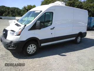 2023 Ford Transit Cargo with VIN 1FTBR1C87PKC01057, listed as a Copart auction lot 66183374 with 1,863 mi miles and Salvage Title. Bid and sale history available at DreamBid. Image 1.