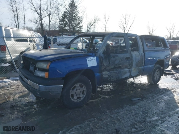 2003 Chevrolet Silverado 1500 LS with VIN 2GCEK19T331206067, listed as a IAAI auction lot 41629974 with 1 mi miles. Bid and sale history available at carsss.com. Image 2.