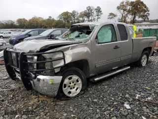 2013 Chevrolet Silverado 1500 LT with VIN 1GCRCSE08DZ310370, listed as a Copart auction lot 83549214 with 92,907 mi miles and Salvage Title. Bid and sale history available at carsss.com. Image 1.
