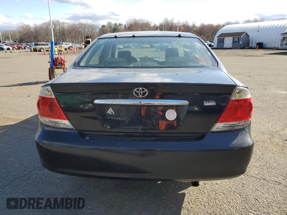 2006 Toyota Camry STD with VIN JTDBE32K163053307, listed as a Copart auction lot 52762575 with 197,335 mi miles and Salvage Title. Bid and sale history available at carsss.com. Image 6.