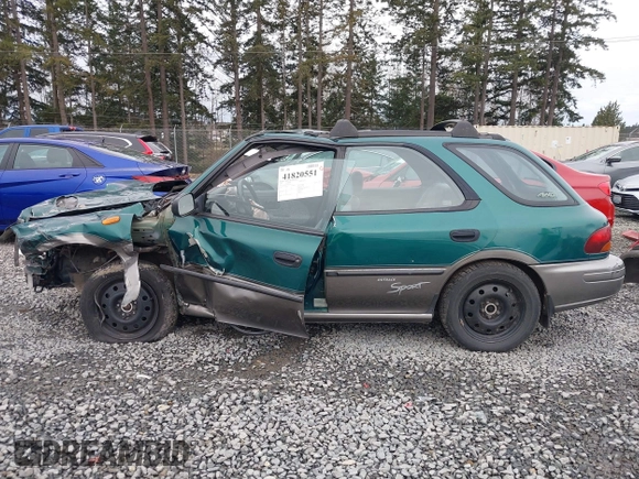 1997 Subaru Impreza Outback Special Sports с VIN JF1GF4850VH822073, выставлен на аукционе IAAI как лот 41820551 с пробегом 104 702 миль миль и . История ставок и продаж доступна на DreamBid. Изображение 15.