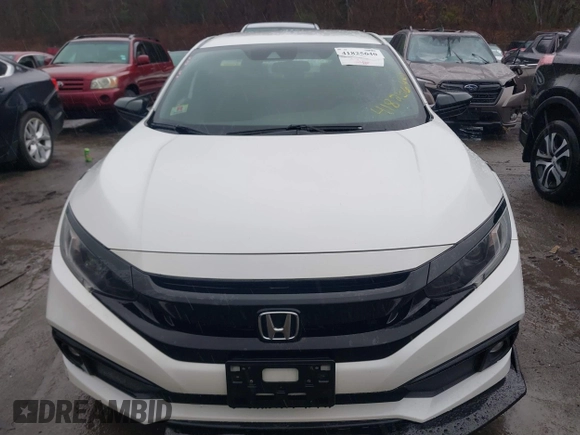 2019 Honda Civic Sport with VIN 2HGFC2F80KH605100, listed as a IAAI auction lot 41825640 with 82,363 mi miles and . Bid and sale history available at DreamBid. Image 12.