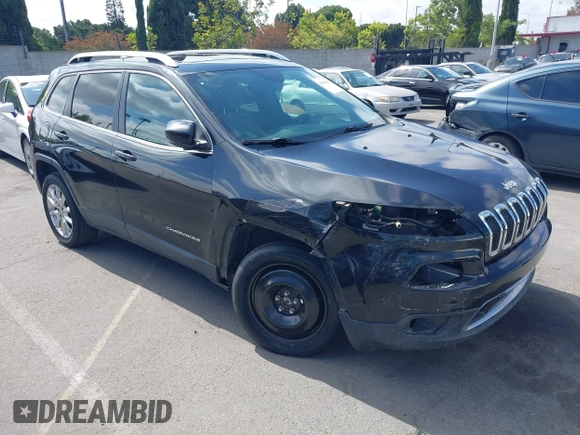 2016 Jeep Cherokee Limited with VIN 1C4PJLDB8GW249680, listed as a IAAI auction lot 42441643 with 94,771 mi miles and . Bid and sale history available at DreamBid. Image 1.