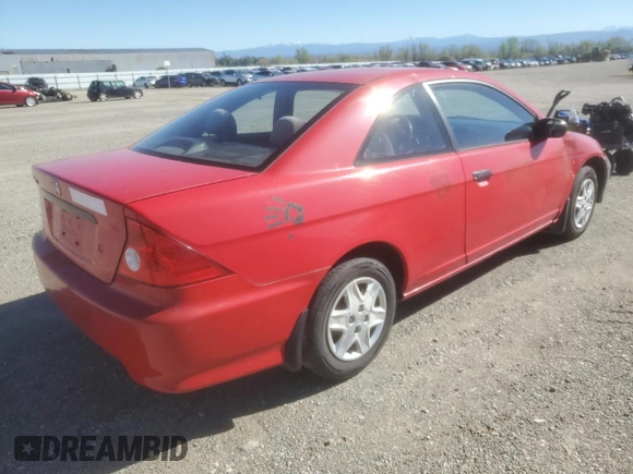 2005 Honda Civic VP z VIN 1HGEM22155L061234, wystawiony jako Copart lot #50332425 z przebiegiem 208 334 mil mil oraz Szkoda całkowita • Salvage title. Historia ofert i sprzedaży dostępna na DreamBid. Obrazek 3.