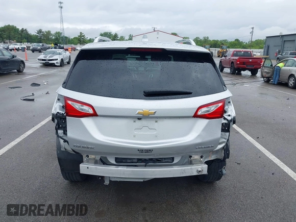 2021 Chevrolet Equinox Premier with VIN 3GNAXNEV4MS153066, listed as a IAAI auction lot 42413071 with 43,052 mi miles and . Bid and sale history available at DreamBid. Image 17.