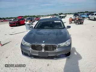 2017 BMW 7 Series 740i xDrive with VIN WBA7E4C31HGV23346, listed as a Copart auction lot 49840905 with 155,047 mi miles and Salvage Title. Bid and sale history available at carsss.com. Image 11.