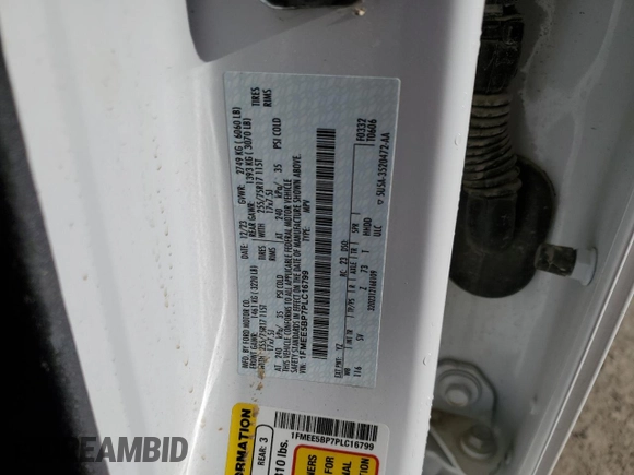 2023 Ford Bronco z VIN 1FMEE5BP7PLC16799, wystawiony jako Copart lot #57847955 z przebiegiem 11 980 mil mil oraz Czysty tytuł • Clean title. Historia ofert i sprzedaży dostępna na DreamBid. Obrazek 13.