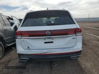 2024 Volkswagen Atlas SE with VIN 1V2LR2CA2RC509410, listed as a Copart auction lot 53827885 with 22,107 mi miles and Salvage title. Bid and sale history available at DreamBid. Image 6.