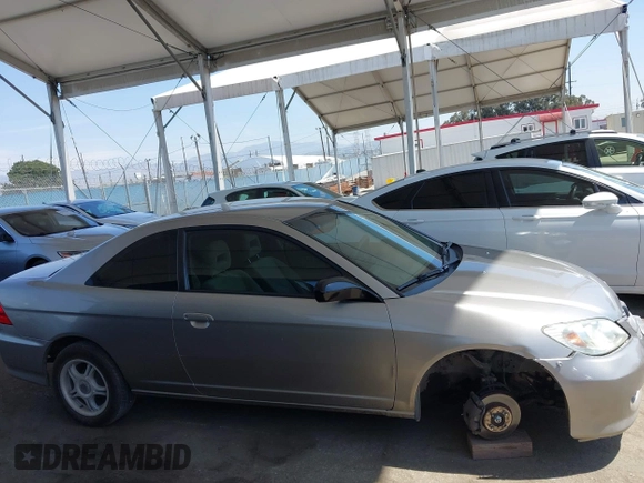 2004 Honda Civic LX with VIN 1HGEM22524L047504, listed as a IAAI auction lot 41990812 with 166,270 mi miles. Bid and sale history available at carsss.com. Image 14.