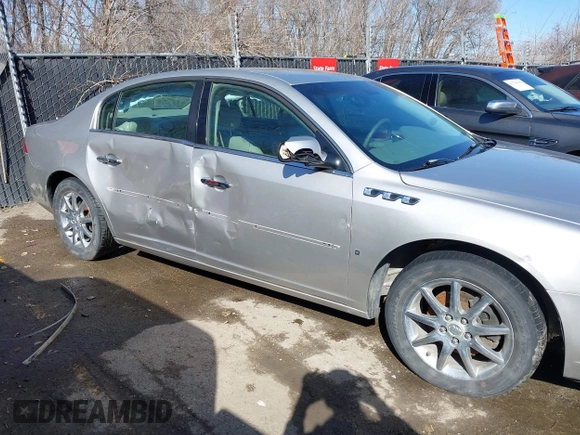 2007 Buick Lucerne V6 CXL with VIN 1G4HD57277U148897, listed as a IAAI auction lot 41743649 with 240,414 mi miles. Bid and sale history available at carsss.com. Image 6.