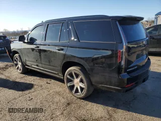 2021 Cadillac Escalade Sport Platinum z VIN 1GYS4GKL8MR263409, wystawiony jako Copart lot #45634055 z przebiegiem 46 790 mil mil oraz Szkoda całkowita • Salvage title. Historia ofert i sprzedaży dostępna na DreamBid. Obrazek 2.
