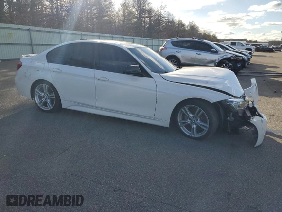 2017 BMW 3 Series 340i xDrive with VIN WBA8B7G39HNU38002, listed as a Copart auction lot 83716054 with 83,378 mi miles and Salvage title. Bid and sale history available at DreamBid. Image 4.