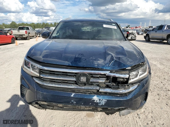 2021 Volkswagen Atlas Cross Sport 3.6L V6 SE w/Technology with VIN 1V2HE2CAXMC204778, listed as a Copart auction lot 74906404 with 53,597 mi miles and Salvage Title. Bid and sale history available at carsss.com. Image 5.