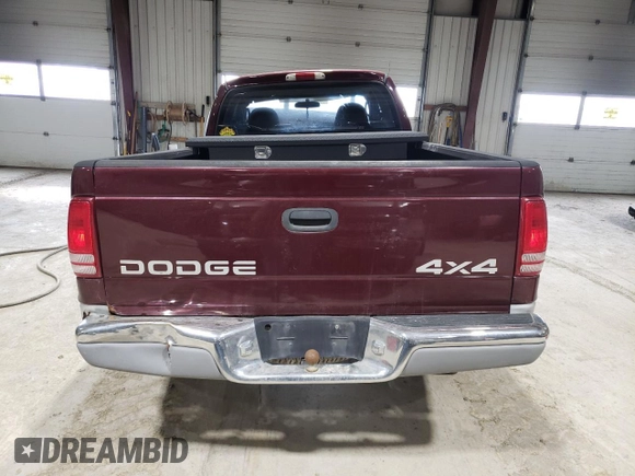 2001 Dodge Dakota Sport z VIN 1B7GG22NX1S172265, wystawiony jako Copart lot #42190165 z przebiegiem 109 799 mil mil oraz Szkoda całkowita • Salvage title. Historia ofert i sprzedaży dostępna na DreamBid. Obrazek 6.