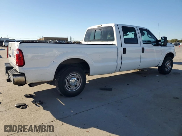 2012 Ford F-250 XL with VIN 1FT7W2A62CEA73065, listed as a Copart auction lot 76014634 with 162,703 mi miles and Salvage title. Bid and sale history available at DreamBid. Image 3.