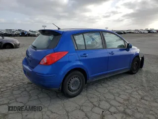 2009 Nissan Versa S with VIN 3N1BC13E19L414565, listed as a Copart auction lot 54275475 with 105,257 mi miles and Salvage Title. Bid and sale history available at DreamBid. Image 3.