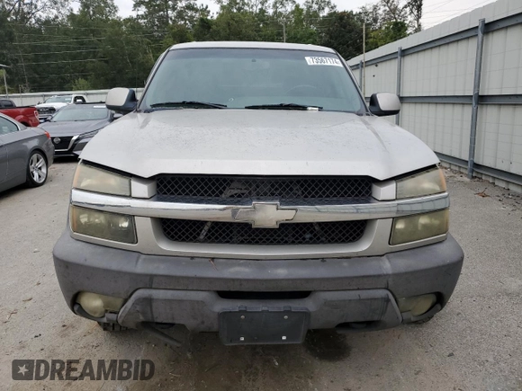 2004 Chevrolet Avalanche LS with VIN 3GNGK22G74G238385, listed as a Copart auction lot 73567174 with 243,413 mi miles and Salvage Title. Bid and sale history available at DreamBid. Image 5.