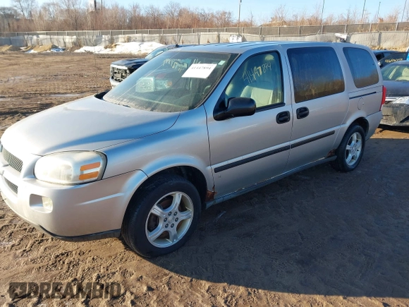 2008 Chevrolet Uplander LS with VIN 1GNDV23158D184253, listed as a IAAI auction lot 41447894 with 244,330 mi miles. Bid and sale history available at carsss.com. Image 2.