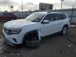 2023 Volkswagen Atlas 3.6L V6 SE w/Technology with VIN 1V2HR2CA9PC517197, listed as a Copart auction lot 89034745 with 93,832 mi miles and Salvage Title. Bid and sale history available at carsss.com. Image 1.