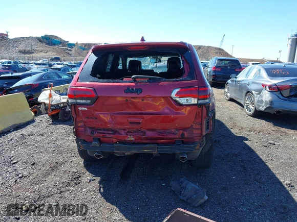 2015 Jeep Grand Cherokee Laredo with VIN 1C4RJFAG5FC659962, listed as a IAAI auction lot 41810410 with 109,141 mi miles. Bid and sale history available at carsss.com. Image 18.